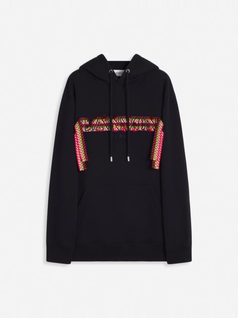 Lanvin CURB LANVIN EMBROIDERED OVERSIZED HOODIE