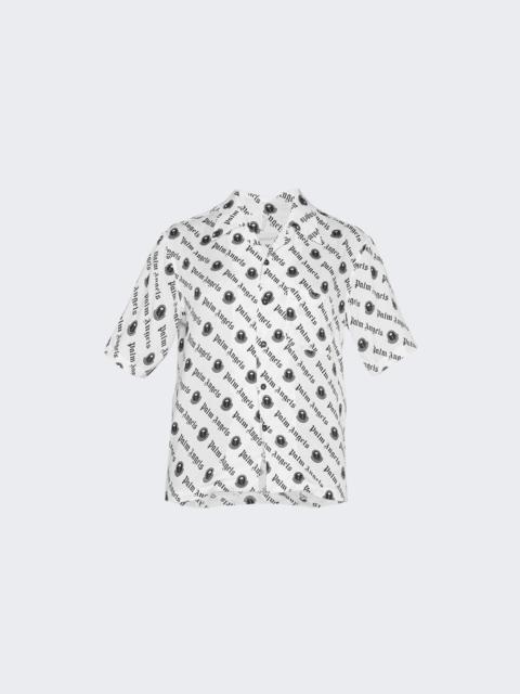 X Palm Angels Logo Printed Short Sleeve Shirt