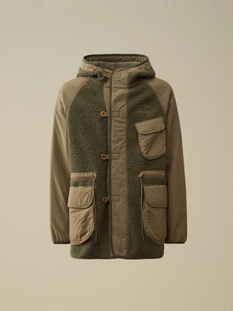 Polar Shell Mixed Hooded Parka