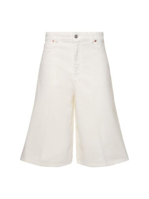 Victoria Beckham Oversized cotton bermuda shorts