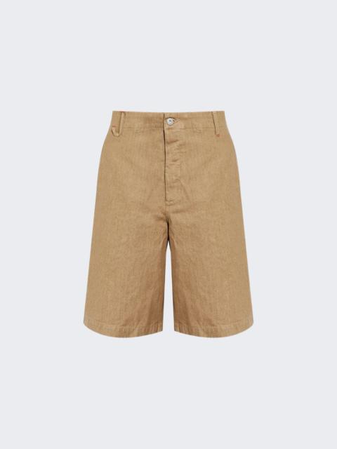 JACQUEMUS The De-nimes Pastro Shorts Beige