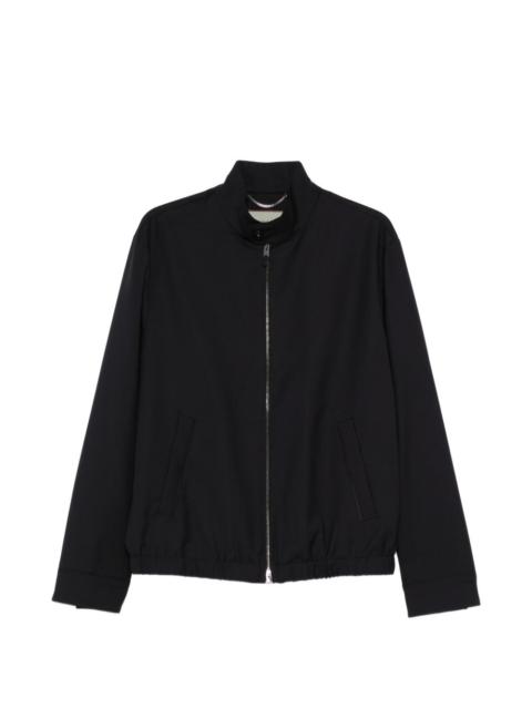 Canali zip-up bomber jacket