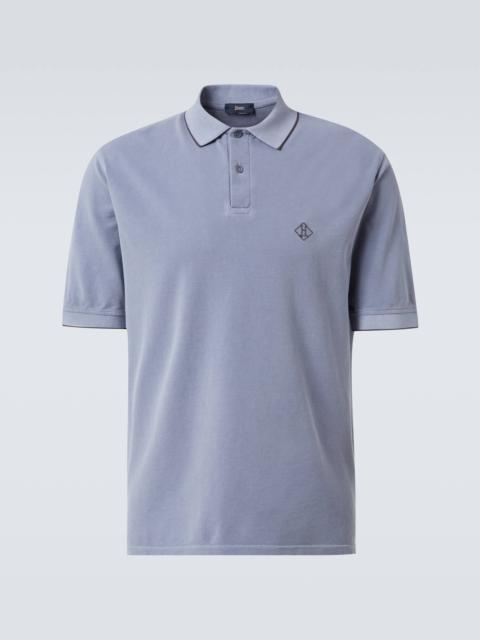Herno Cotton jersey polo shirt