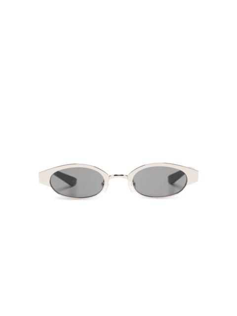Alexander McQueen oval-frame sunglasses