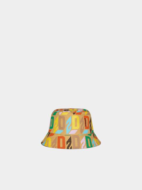 DSQUARED2 D2 MONOGRAM BUCKET