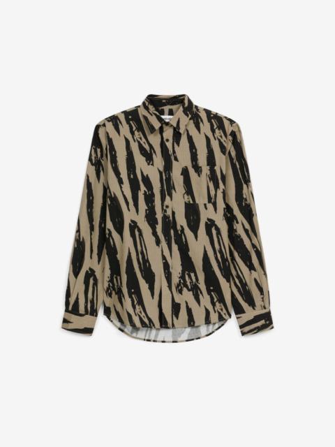 KENZO 'Pleat Camo' casual shirt