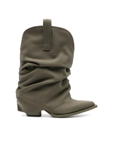 Low Rider slouchy cowbody boots