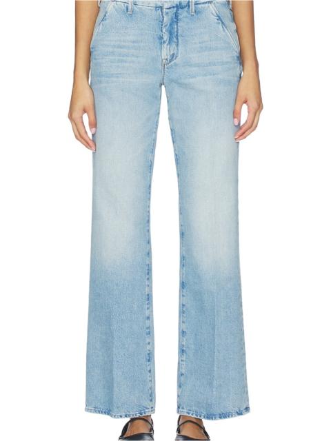 MOTHER The Bookie Prep Sneak Jeans