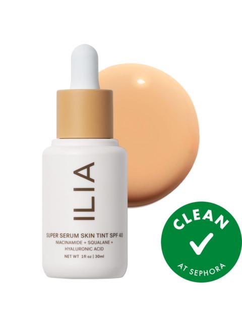 ILIA Beauty Super Serum Skin Tint SPF 40 - Hydrating Foundation
