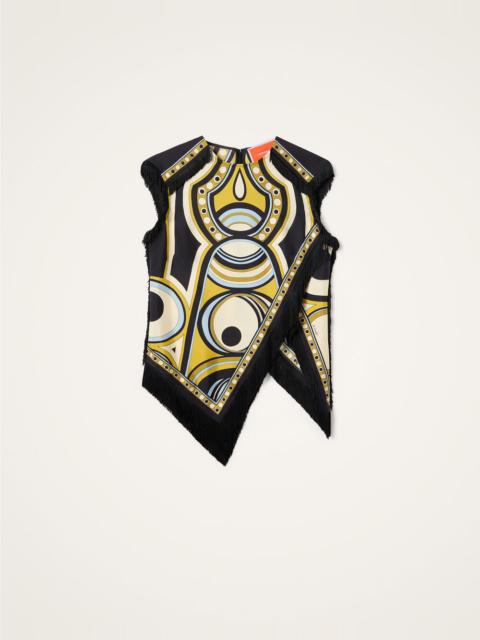 La DoubleJ Scarf Top
