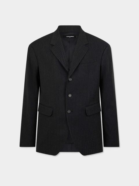 DSQUARED2 APRÈS SKI PINSTRIPED OSAKA BLAZER
