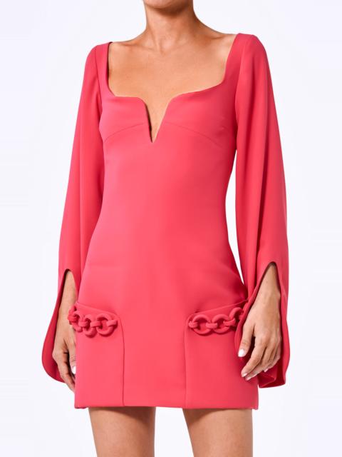 ALEXIS AZIZE-DRESS red