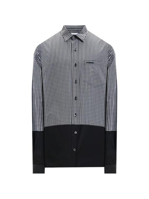 VETEMENTS gingham chest pocket shirt