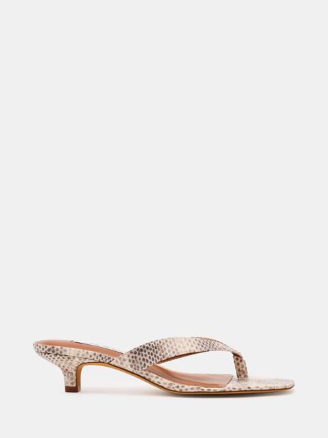 STEVE MADDEN TRACIE NATURAL SNAKE