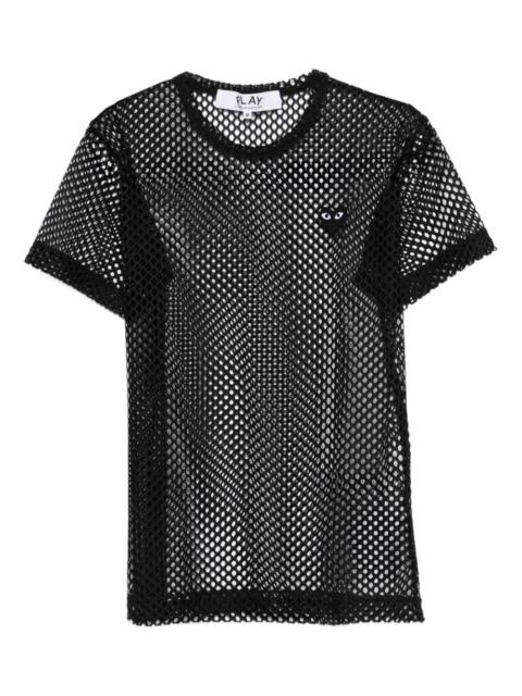 Comme des Garçons PLAY logo-patch T-shirt