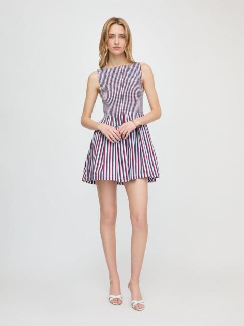 Hill House Home The Cosima Mini Nap Dress - Firecracker Stripe