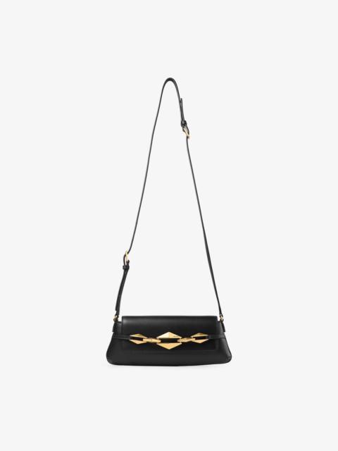 Diamond Shoulder East-West S
Black Calf Leather Shoulder Bag