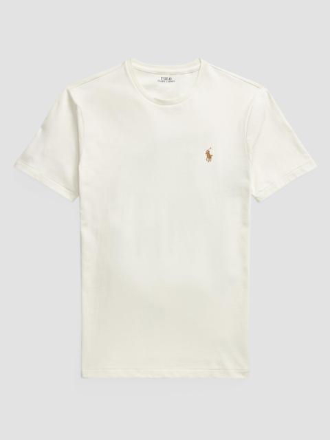 Polo Ralph Lauren Men's Custom-Slim-Fit Jersey Crewneck T-Shirt - Parchment Cream