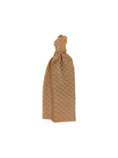 Max Mara monogram-pattern stole