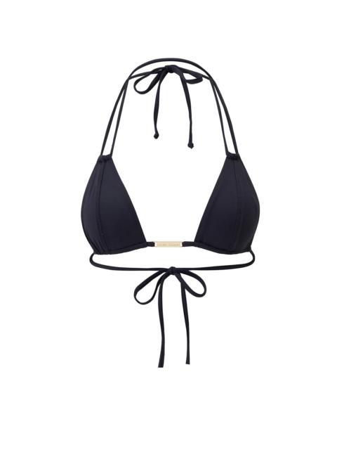 MELISSA ODABASH GIRONA BLACK BIKINI TOP