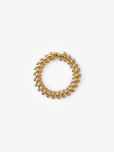 Gold-plated Spear Chain Bracelet