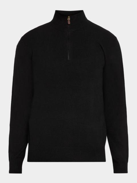 Polo Ralph Lauren Cashmere Quarter-Zip Sweater
