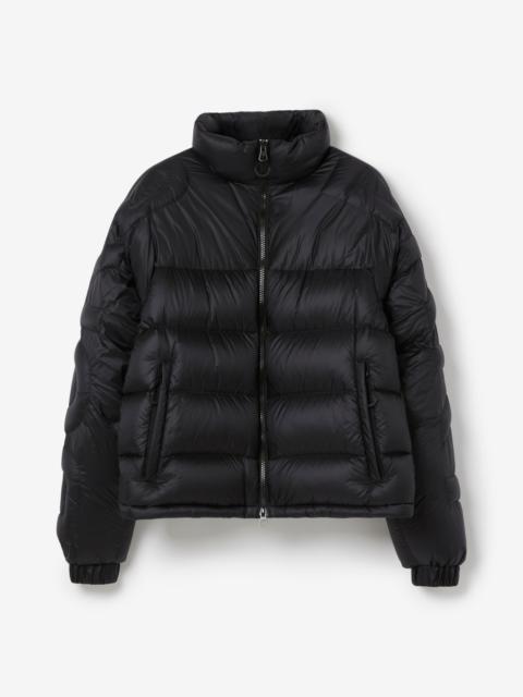 Burberry Logo Quilted Nylon Puffer Jacket