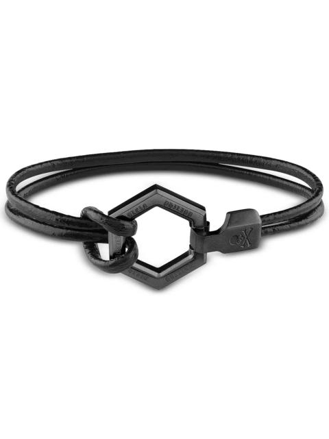 PHILIPP PLEIN Hexagon Cord Bracelet
