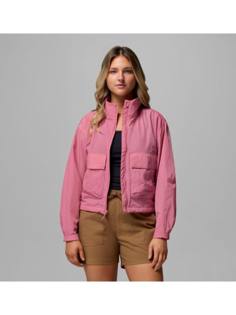 Columbia Women's Paracutie Cropped Cargo Windbreaker