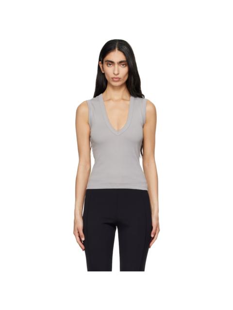 FLORE FLORE Gray Dewi Tank Top