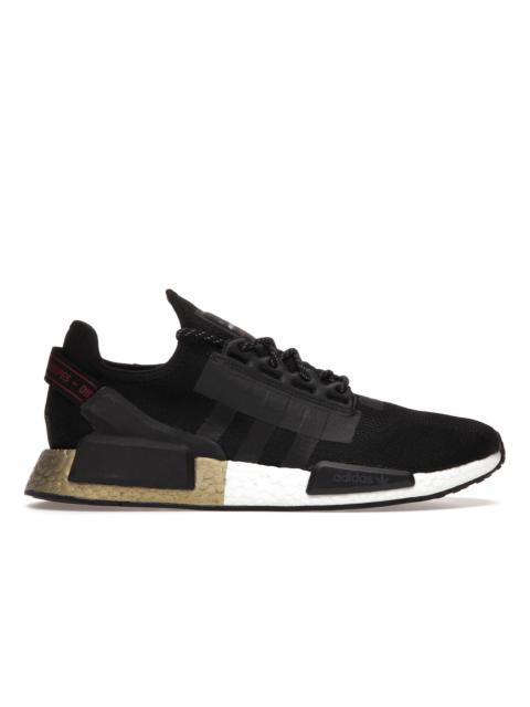 Adidas nmd white black gold online