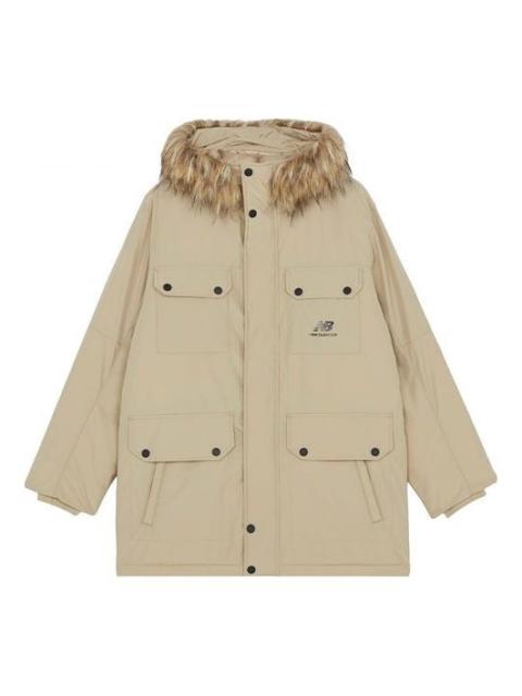 New Balance New Balance Classic Down Jacket 'Beige Brown' AMJ13329-HNA