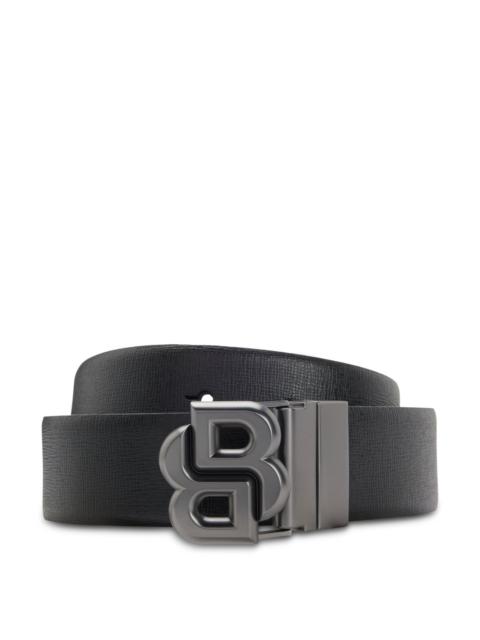 BOSS GIFT-BOXED REVERSIBLE BELT WITH DOUBLE B MONOGRAM BUCKLE