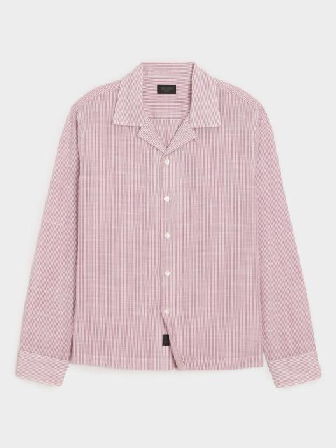 TODD SNYDER Summerweight Camp Collar Shirt