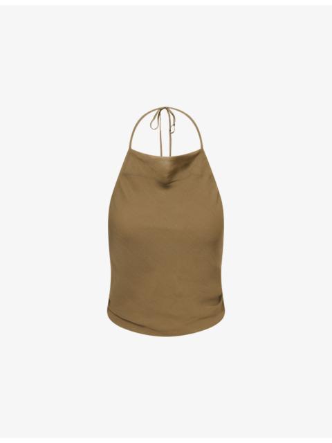 BEC + BRIDGE Samantha Halterneck Georgette Top