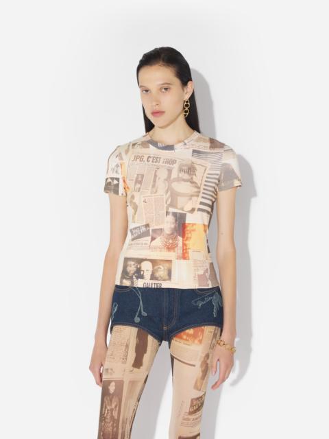 Jean Paul Gaultier THE COTTON JOURNAL T-SHIRT