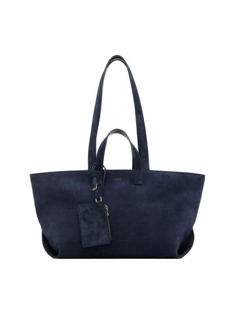 A.P.C. Navy 'Le Drummer' Tote