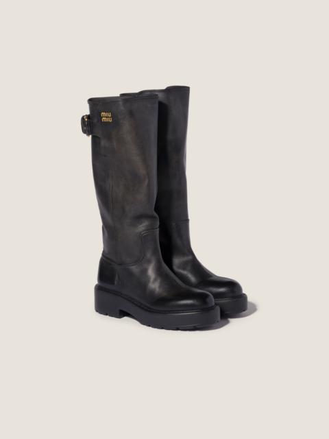 Miu Miu Leather boots
