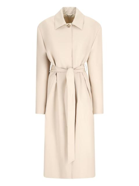 MAGDA BUTRYM belted cotton coat