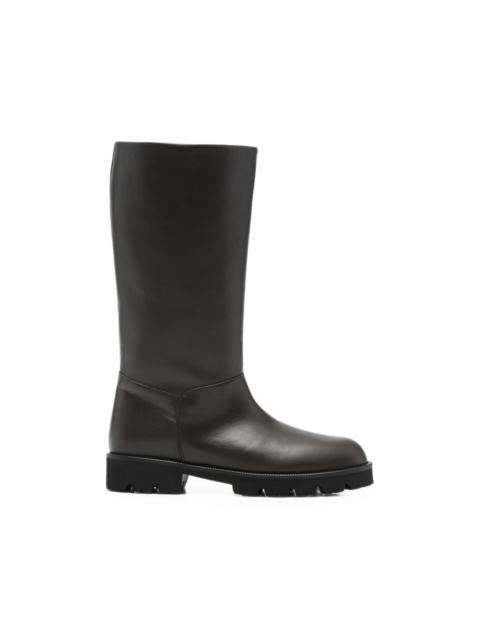 DEAR FRANCES Loch leather knee-high boots