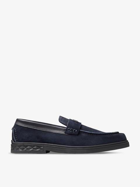 Josh Driver reverse-suede loafers