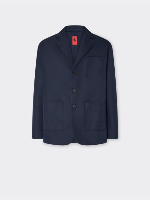 Ferrari Blazer in two-tone double-sided tech fabric