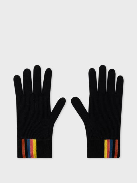 Merino Wool 'Artist Stripe' Gloves