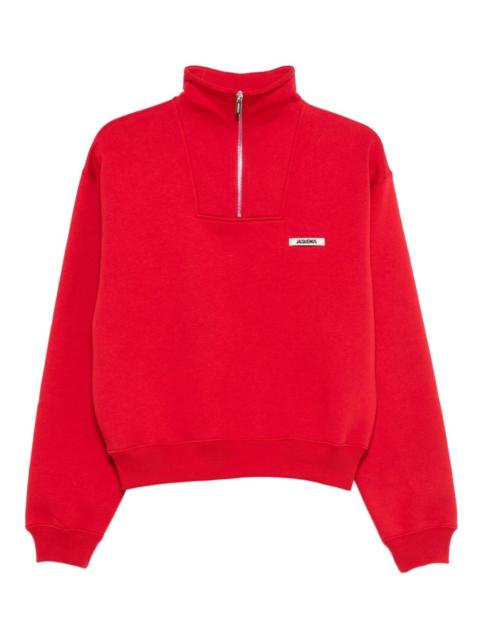 JACQUEMUS Le camionneur Gros Grain sweatshirt