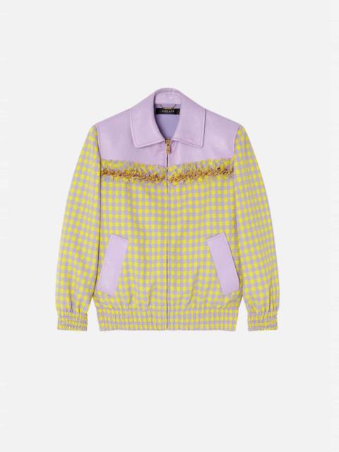 VERSACE Chain Tweed Jacket