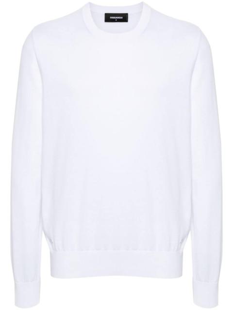 DSQUARED2 logo-plaque jumper