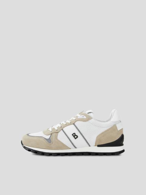 BOGNER PORTO SNEAKER IN BEIGE/WHITE