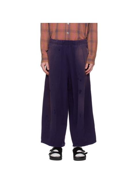 NEEDLES Purple Darts H.D. Sweatpants