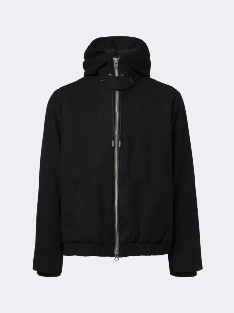 sacai Hooded wool jacket