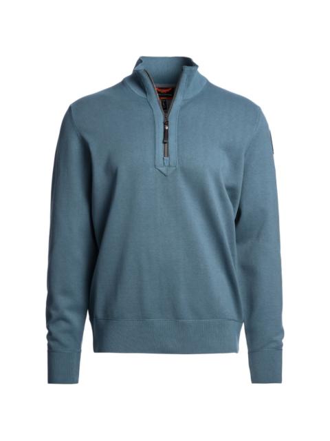 PARAJUMPERS Basic Scoe quarter-zip high-neck sweater